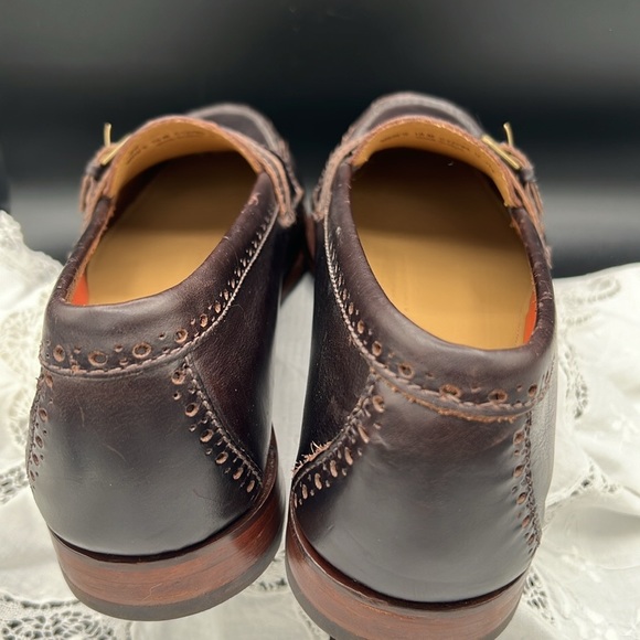 Cole Haan Grand.Os Men’s Size 10 Gently Worn Leather Loafer Faux Buckle Shoe - Picture 5 of 11